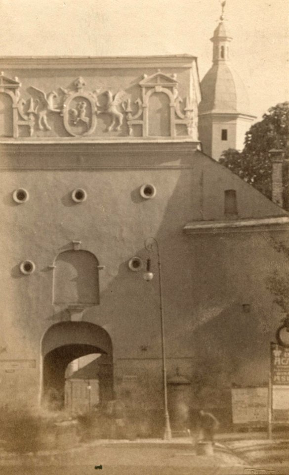 Vilnia, Vostraja Brama. Вільня, Вострая Брама (J. Bułhak, 1912)