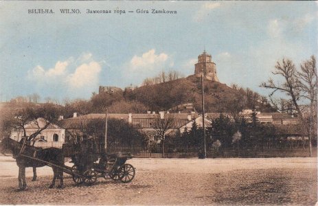 Vilnia, Zamkavaja hara. Вільня, Замкавая гара (1913)