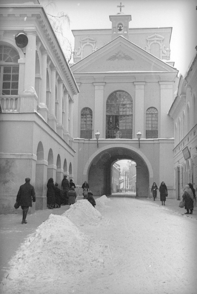 Vilnia, Vostraja Brama. Вільня, Вострая Брама (H. Poddębski, 1936)