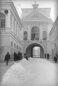 Vilnia, Vostraja Brama. Вільня, Вострая Брама (H. Poddębski, 1936)