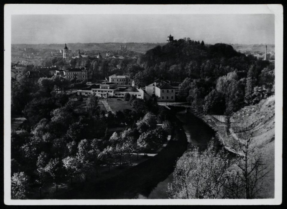 Vilnia, Zamkavaja hara. Вільня, Замкавая гара (J. Bułhak, 1939)