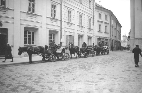 Vilnia, Śviatajanskaja. Вільня, Сьвятаянская (H. Poddębski, 1937)