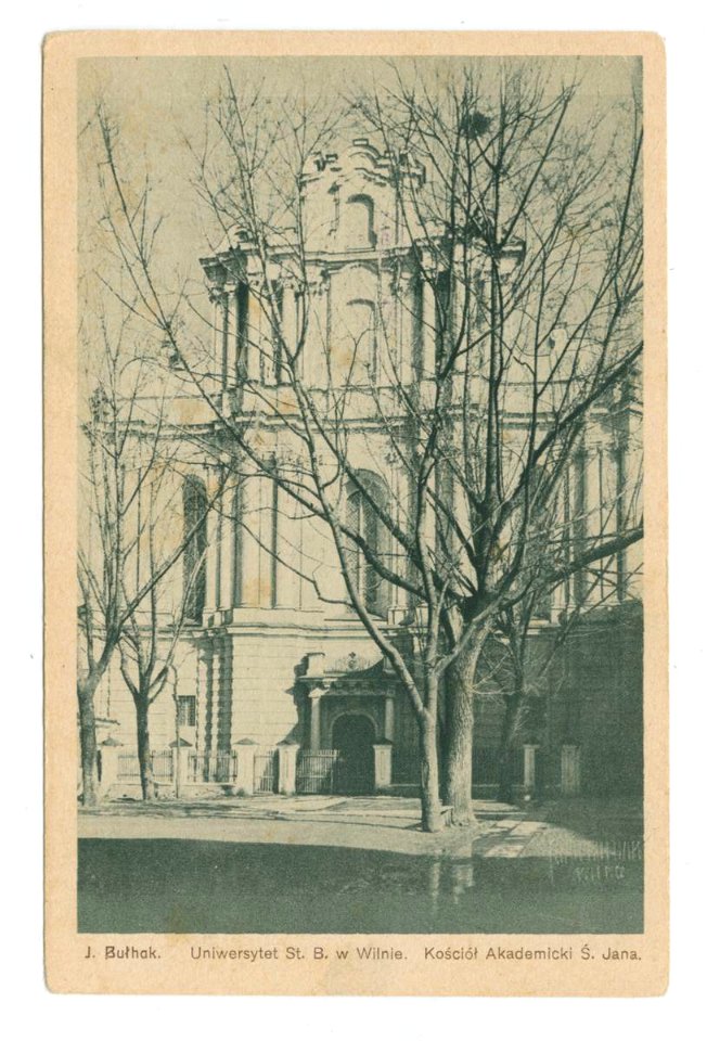 Vilnia, Śviatych Janaŭ. Вільня, Сьвятых Янаў (J. Bułhak, 1921-39)