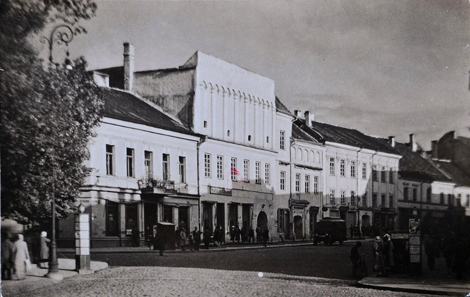 Vilnia, Zamkavaja-Katedralny. Вільня, Замкавая-Катэдральны (J. Bułhak, 1938)