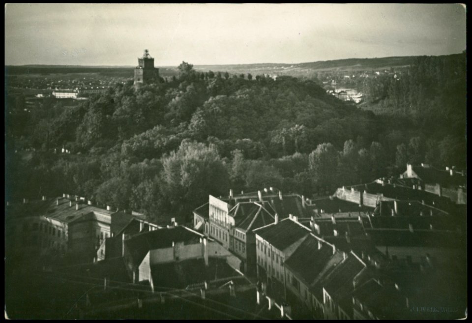 Vilnia, Zamkavaja hara. Вільня, Замкавая гара (J. Bułhak, 1912)