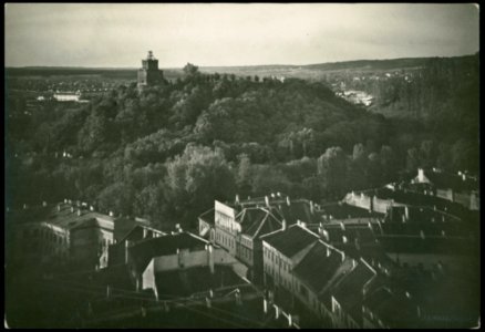 Vilnia, Zamkavaja hara. Вільня, Замкавая гара (J. Bułhak, 1912)