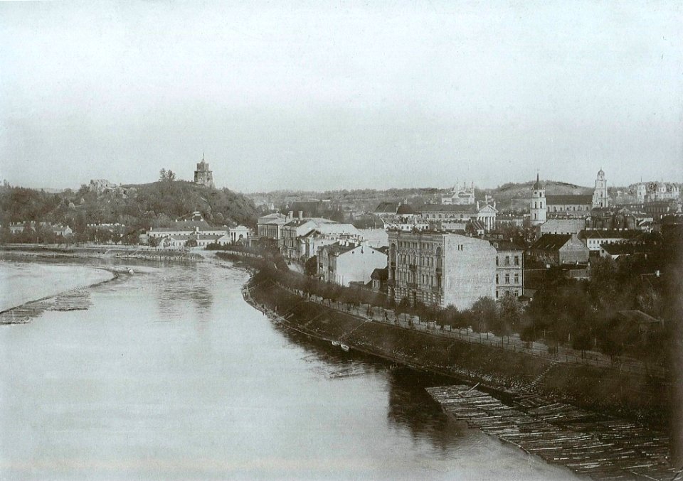 Vilnia, Vialla. Вільня, Вяльля (S. Fleury, 1896)