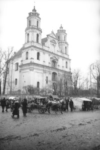 Vilnia, Łukiški, Daminikanski. Вільня, Лукішкі, Дамініканскі (H. Poddębski, 1938)