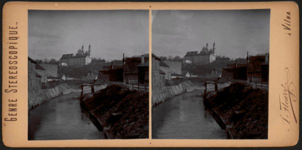 Vilnia, Zarečča-Papłavy. Вільня, Зарэчча-Паплавы (S. Fleury, 1900) (2)