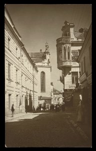 Vilnia, Zamkavaja. Вільня, Замкавая (L. Vysocki, 1916-18)