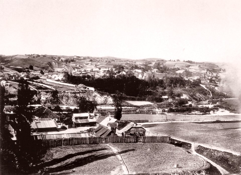 Vilnia, Zarečča. Вільня, Зарэчча (V. Zacharčyk, 1865-79)