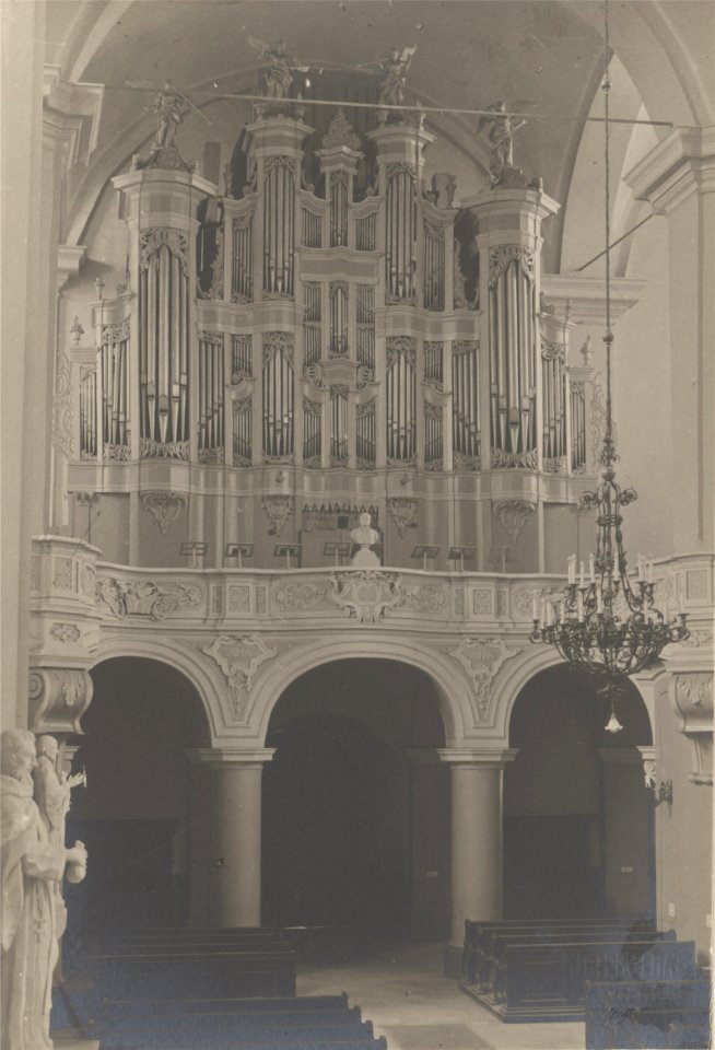 Vilnia, Śviatych Janaŭ. Вільня, Сьвятых Янаў (J. Bułhak, 1919) (2)