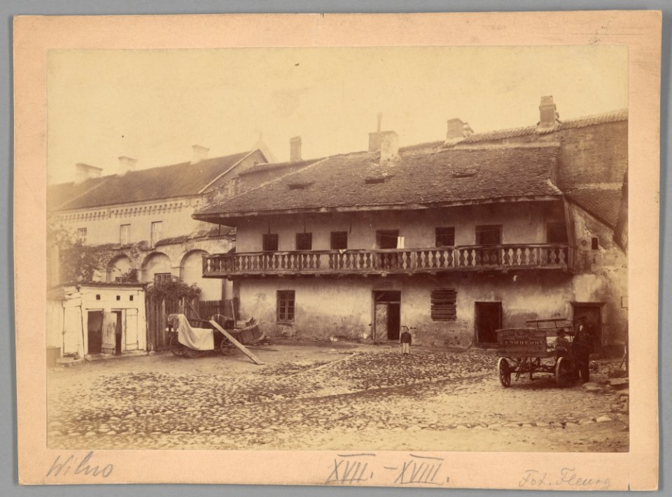 Vilnia, Śviatoha Michała, Bernardynski. Вільня, Сьвятога Міхала, Бэрнардынскі (S. Fleury, 1895-1905) (3)