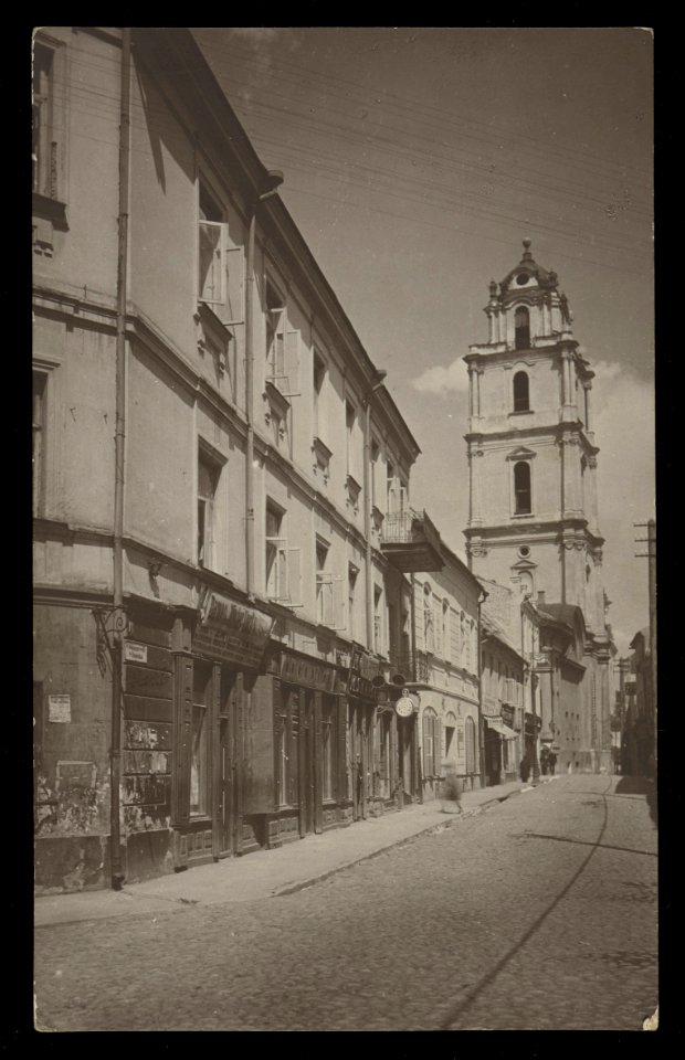 Vilnia, Śviatajanskaja. Вільня, Сьвятаянская (L. Vysocki, 1920-39)