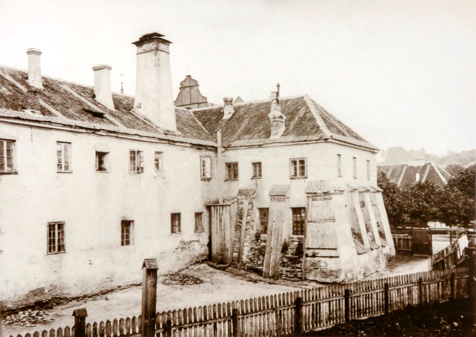 Vilnia, Śviatoha Michała, Bernardynski. Вільня, Сьвятога Міхала, Бэрнардынскі (S. Fleury, 1901-14) (2)