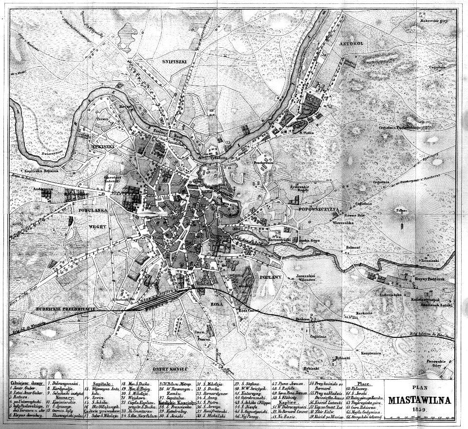 Vilnia. Вільня (1859)