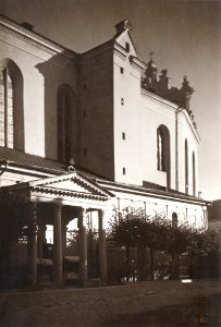 Vilnia, Śviatajanskaja-Zamkavaja. Вільня, Сьвятаянская-Замкавая (J. Bułhak, 1918)