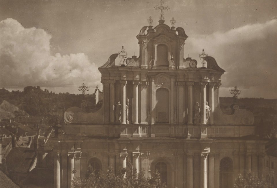 Vilnia, Śviatych Janaŭ. Вільня, Сьвятых Янаў (J. Bułhak, 1919)