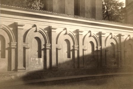 Vilnia, Śviatoha Michała, Bernardynski. Вільня, Сьвятога Міхала, Бэрнардынскі (J. Bułhak, 1913) (2)