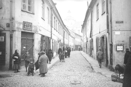 Vilnia, Šklanaja. Вільня, Шкляная (H. Poddębski, 1937)