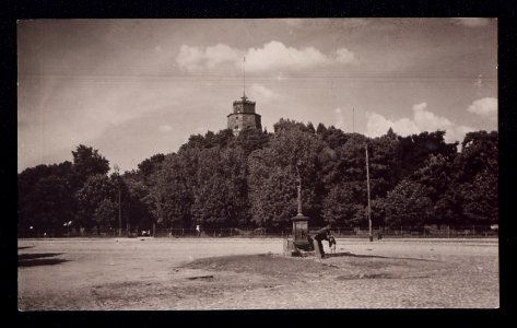 Vilnia, Zamkavaja hara. Вільня, Замкавая гара (L. Vysocki, 1925)