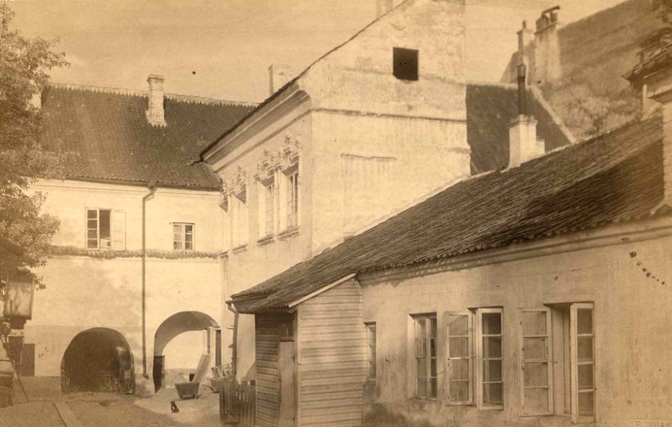 Vilnia, Zamkavaja, Kapituła. Вільня, Замкавая, Капітула (J. Bułhak, 1912) (7)