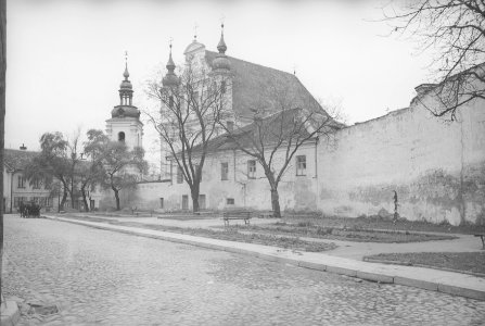 Vilnia, Śviatoha Michała, Bernardynski. Вільня, Сьвятога Міхала, Бэрнардынскі (H. Poddębski, 1937)