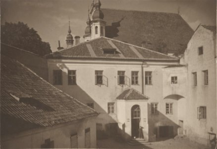 Vilnia, Śviatoha Michała, Bernardynski. Вільня, Сьвятога Міхала, Бэрнардынскі (J. Bułhak, 1918) (3)