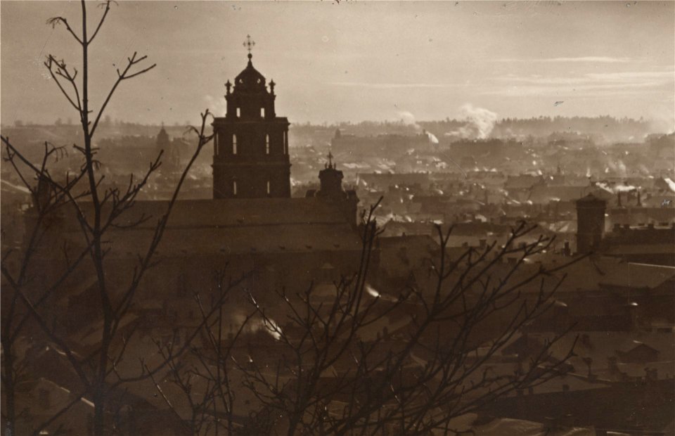 Vilnia, Śviatoha Michała, Śviatych Janaŭ. Вільня, Сьвятога Міхала, Сьвятых Янаў (J. Bułhak, 1919)
