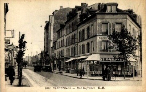 Vincennes.Rue Defrance