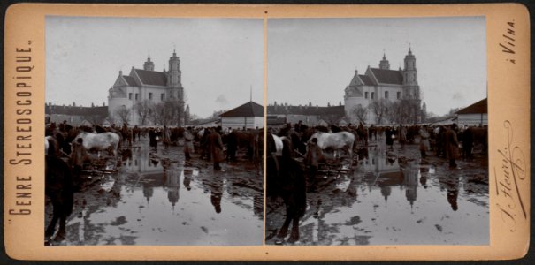 Vilnia, Łukiski, Daminikanski. Вільня, Лукіскі, Дамініканскі (S. Fleury, 1900) (2)