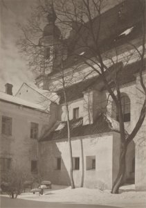Vilnia, Śviatoha Michała, Bernardynski. Вільня, Сьвятога Міхала, Бэрнардынскі (J. Bułhak, 1918) (2)
