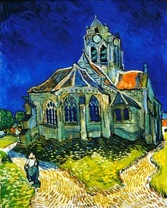 Vincent Van Gogh - L'église d'Auvers-sur-Oise photo