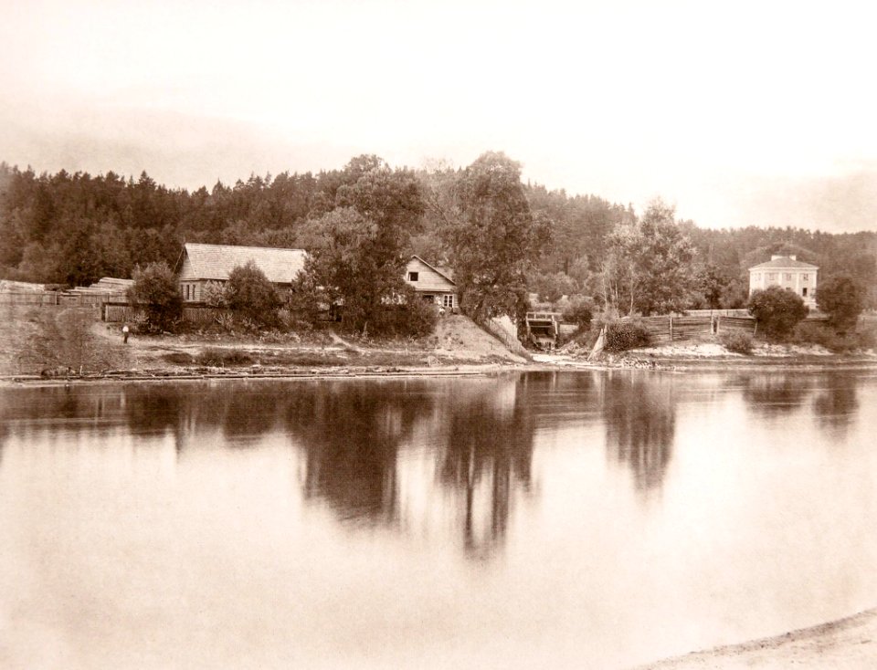 Vilnia,Vialla-Vierki. Вільня, Вяльля-Веркі (J. Čachovič, 1870-79)