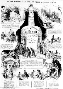 Vin Mariani Robida Vie Parisienne 1877