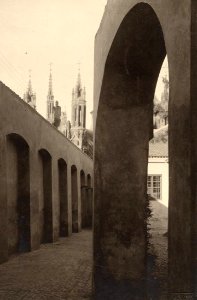 Vilnia, Śviatoha Michała, Bernardynski. Вільня, Сьвятога Міхала, Бэрнардынскі (J. Bułhak, 1913) (3)