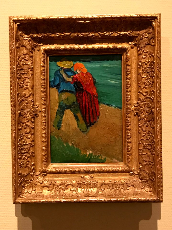 Vincent van Gogh - Wandelend paartje (Van Gogh & Japan)