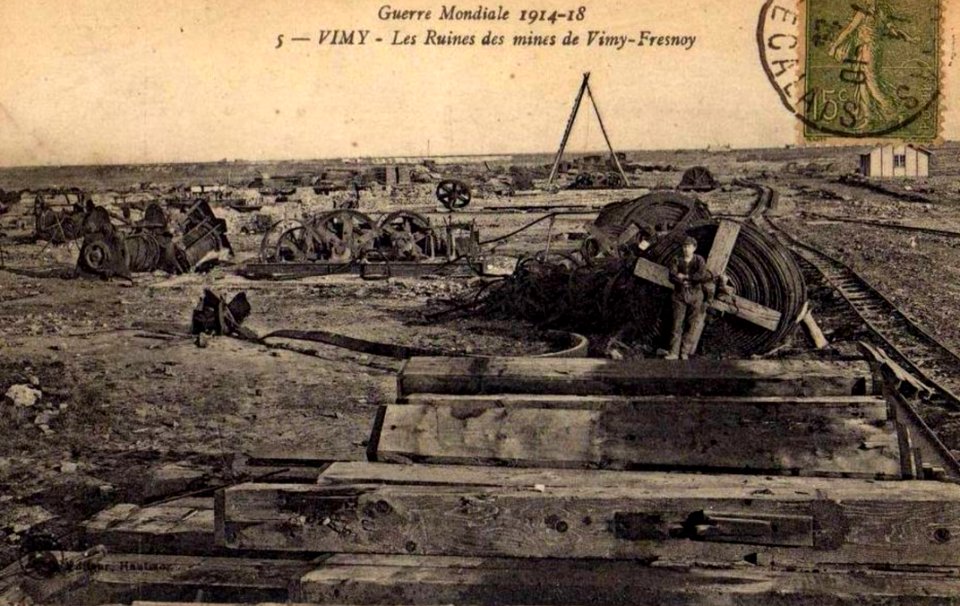Vimy - Fosse n° 1 - 1 bis des mines de Vimy-Fresnoy (A)