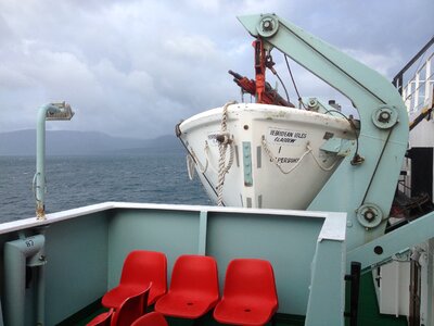 Boat transportation safety photo
