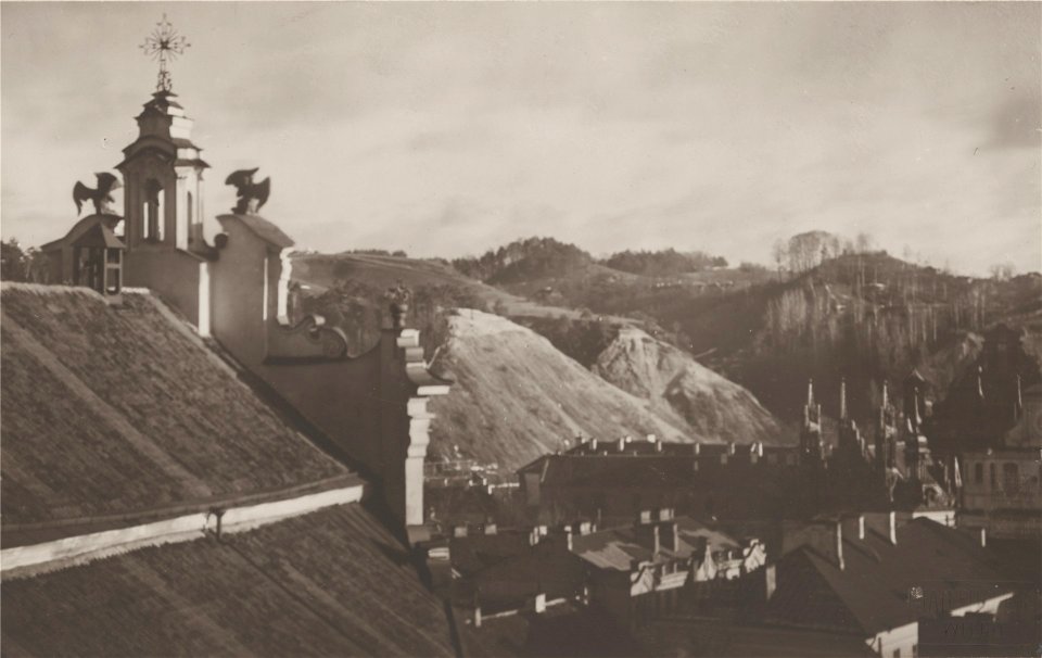 Vilnia, Śviatych Janaŭ. Вільня, Сьвятых Янаў (J. Bułhak, 1918)
