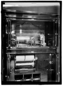 Violano Virtuoso. It had an electric player violin and a player piano. It played music off of rolls LOC hec.04519