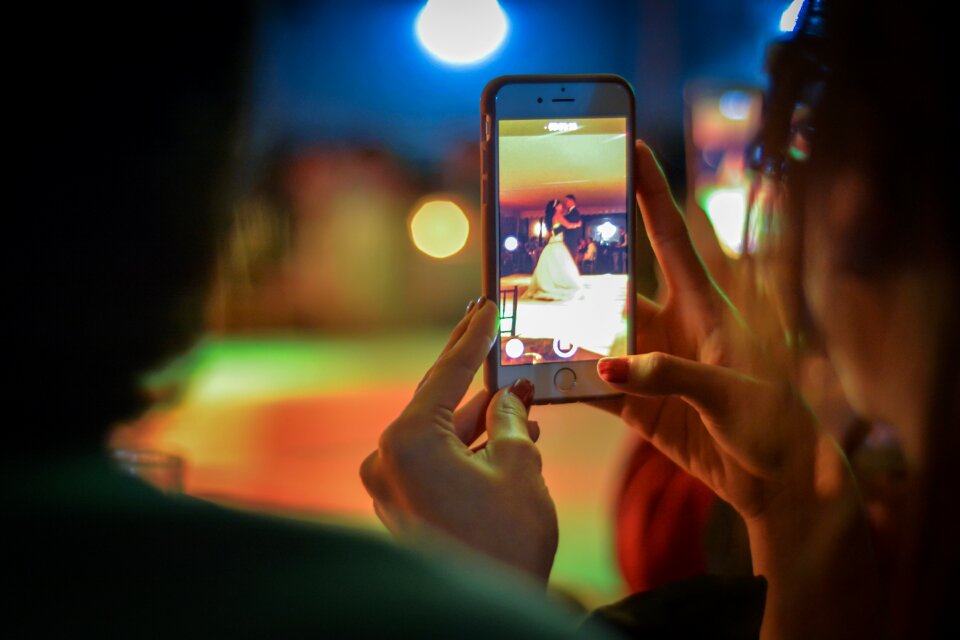 Picture capture woman
