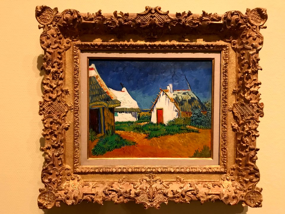 Vincent van Gogh - Hutten in Les Saintes-Maries-de-la-Mer (Van Gogh & Japan)