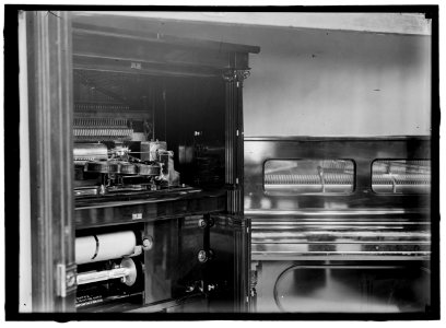 Violano Virtuoso. It had an electric player violin and a player piano. It played music off of rolls LOC hec.04521