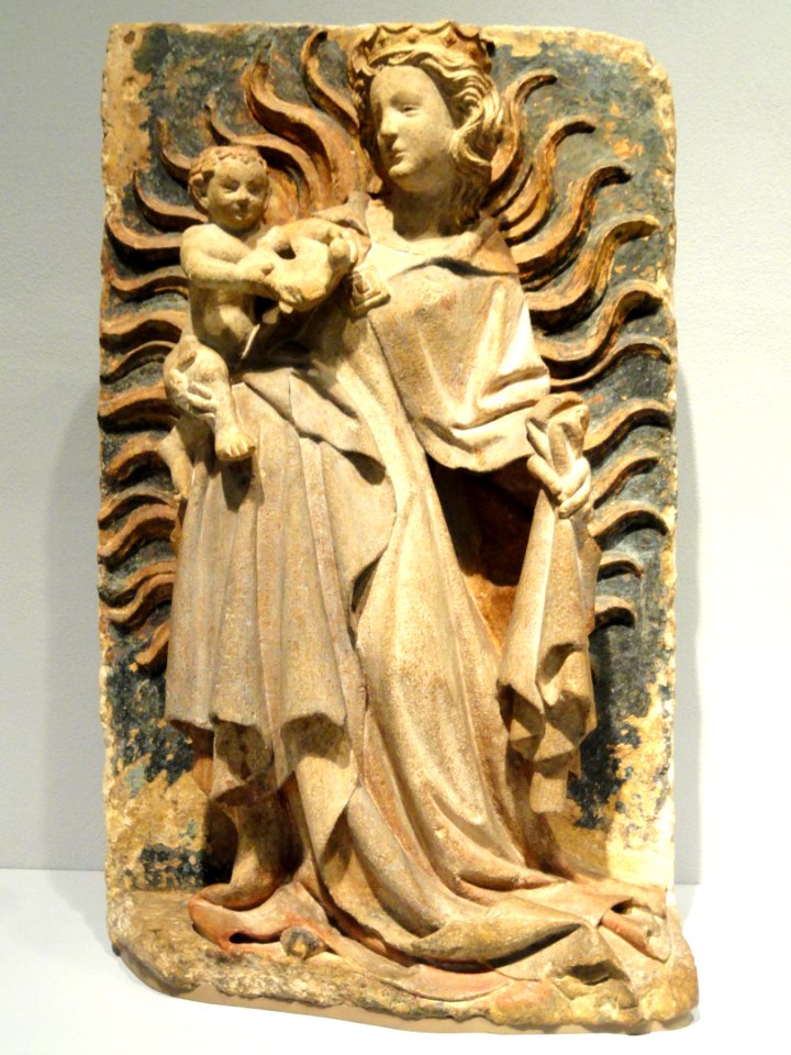Virgin and Child in Glory, France (Isle-de-France), 1400-1425 - Nelson-Atkins Museum of Art - DSC08320
