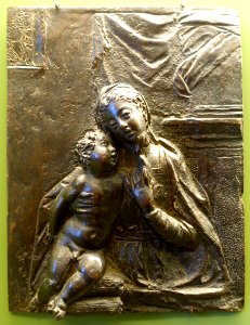 Virgin and Child, Nicolo Roccatagliata, 1593-1636 AD, bronze - Bode-Museum - DSC02503 photo