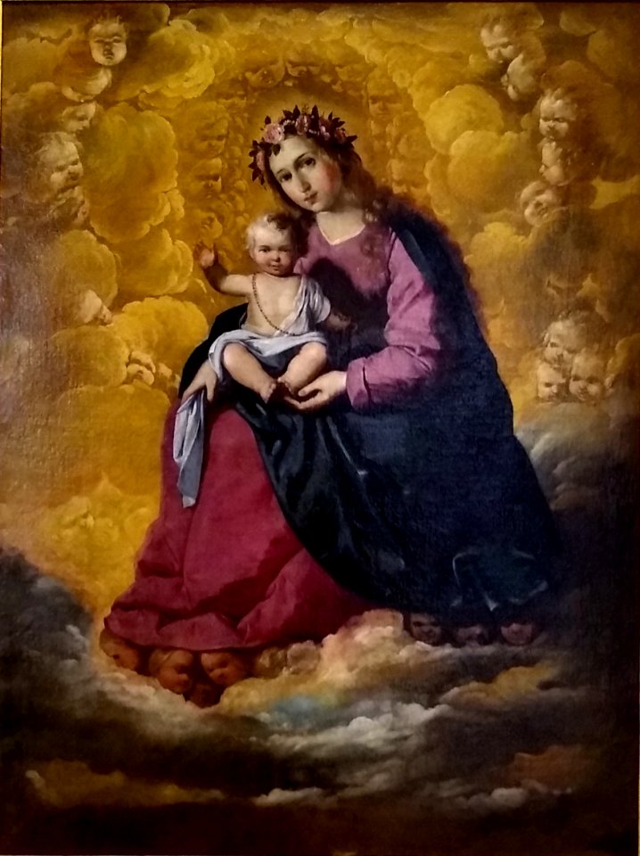 Virgen del Rosario (Zurbarán)