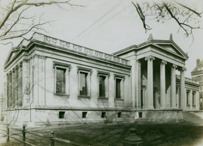 Virginia Library, McCormick Theological Seminary, Chicago, early 20th century (NBY 767)