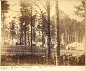 Virginia, Brandy Station, Headquarters of the Army of the Potomac. - NARA - 533334