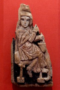 Virgin of the Annunciation Louvre E 17118